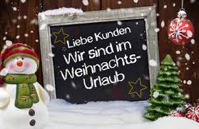 Weihnachtsurlaub